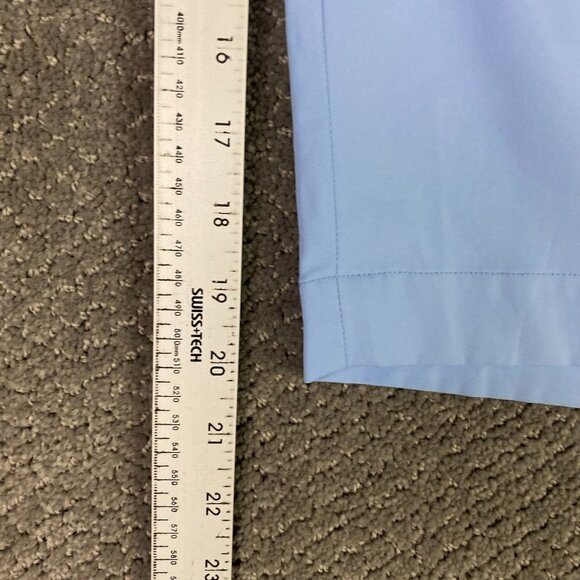 RLX Ralph Lauren Shorts Men's Size 35 Blue Golf Flat Front - Picture 10 of 11